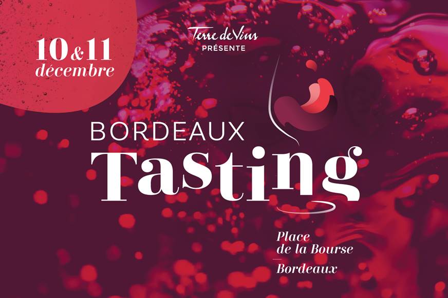 Retrouvez-nous au Bordeaux Tasting le 10 & 11 décembre